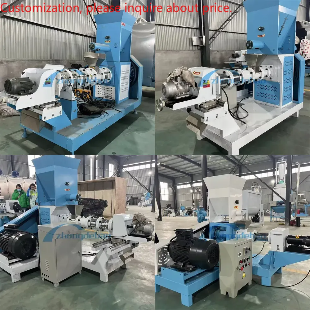 Fish Food Flake - Fischflocken-Lebensmittelherstellungsmaschinen Produktions-Extruder Prozessmaschine Fischfutter-Pie-Produktionsanlage
