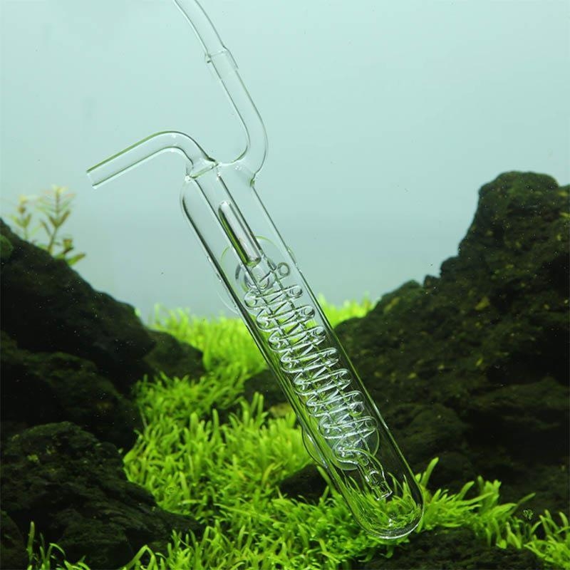 Co2 Diffuser Planted - Y3NA CO2-Diffusor-Spiralen, Blasenzähler für Aquarium, bepflanzt