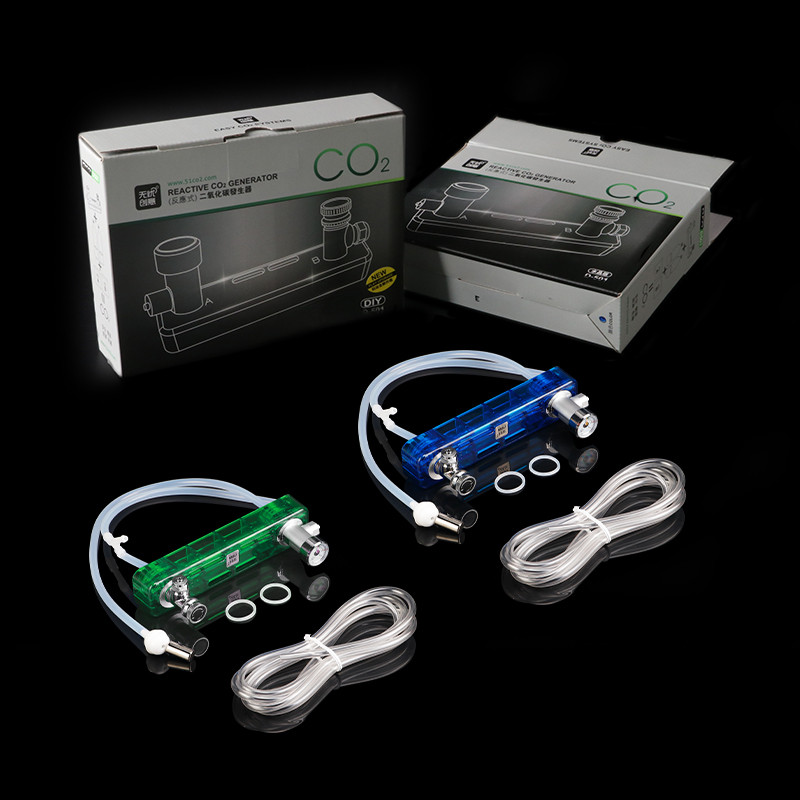 Co2 Diffuser Planted - CO2-Generator-System-Kit mit Druckmesser, Sicherheitsventil, Luftstromregler, CO2-Diffusor