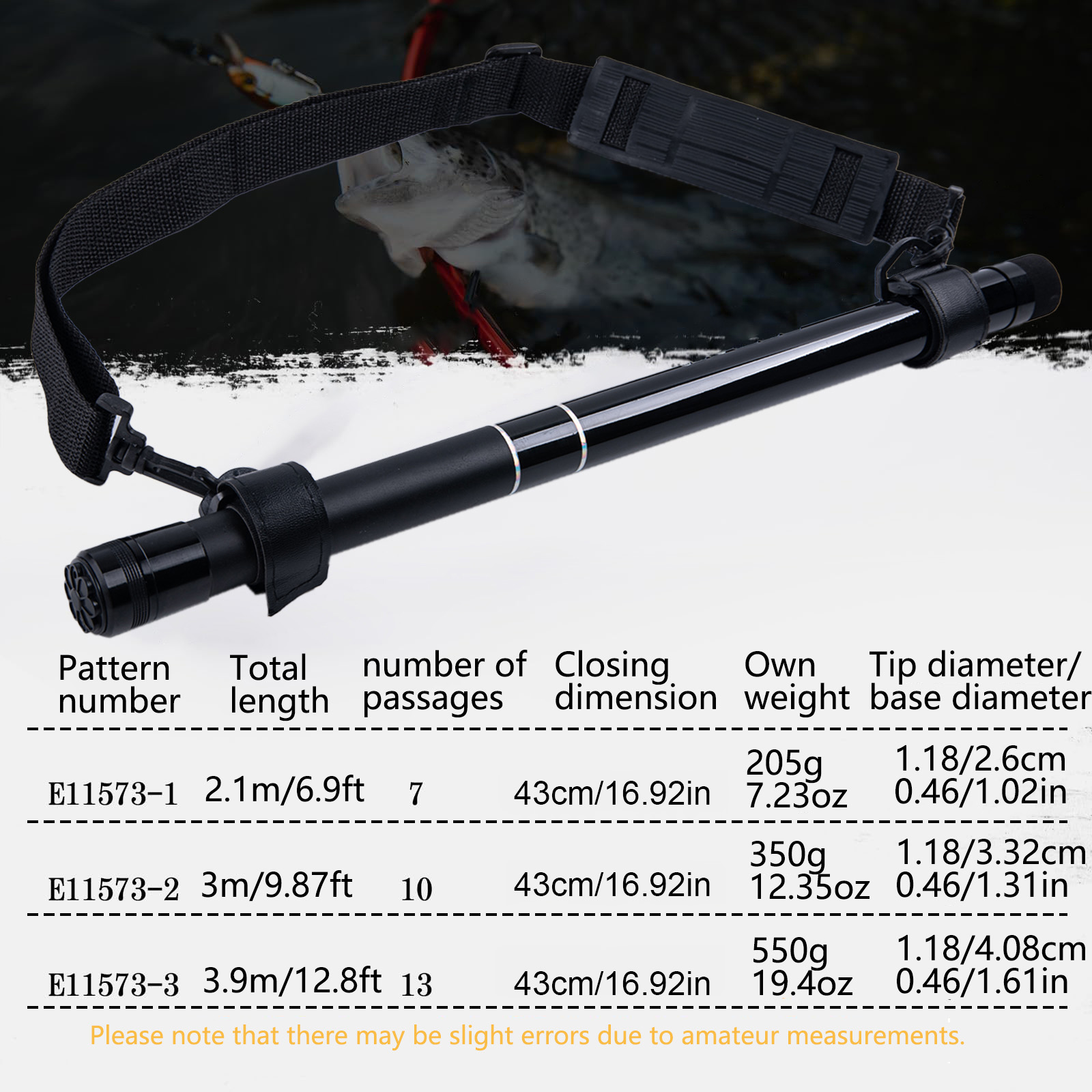 Goture Fischernetz Pole 2,1 M  – Fish Net Handle Bewertung und Preis