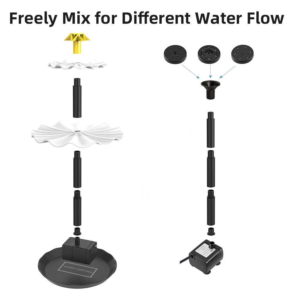 Solar brunnen pumpe für Vogel  – Aquarium Fish Care Bewertung und Preis