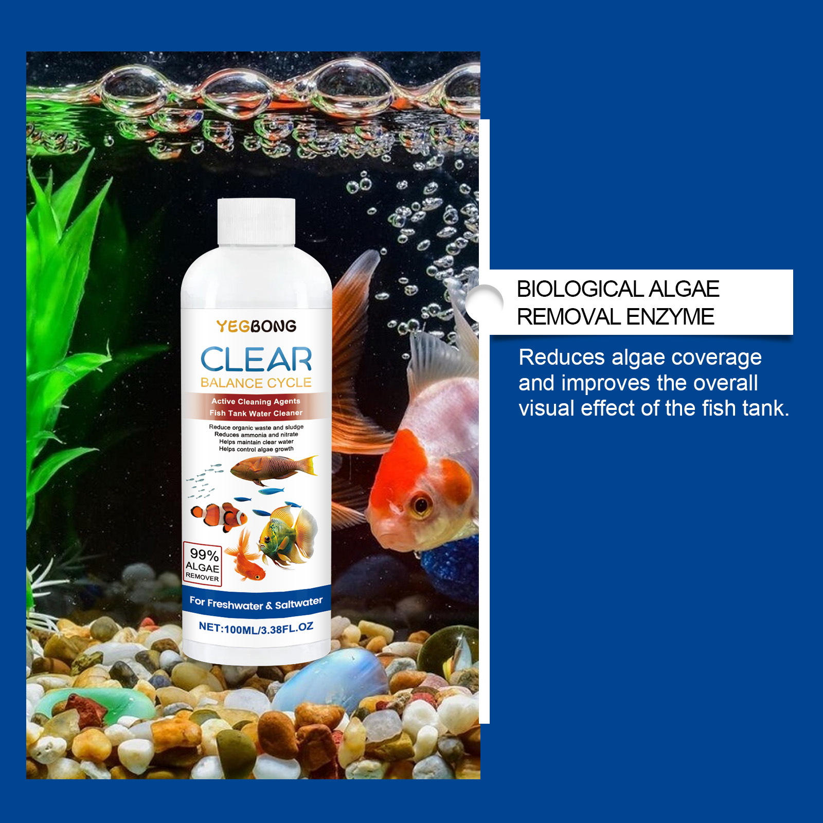 Aquarium-Wasser-Klärer, 100 ml – Aquarium Fish Care Bewertung und Preis