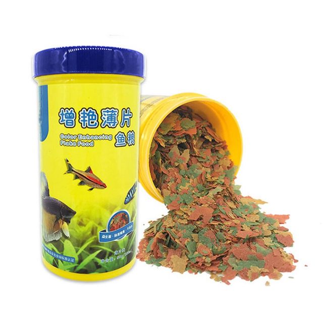 40 g Fischfutter zum Färben un – Fish Food Flake Bewertung und Preis