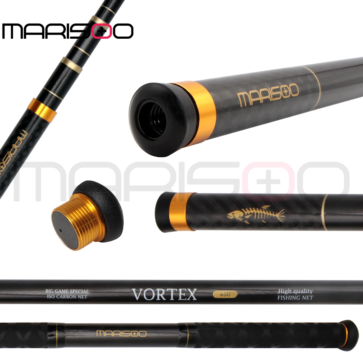 MARISOO VORTEX Teleskopischer  – Fish Net Handle Bewertung und Preis
