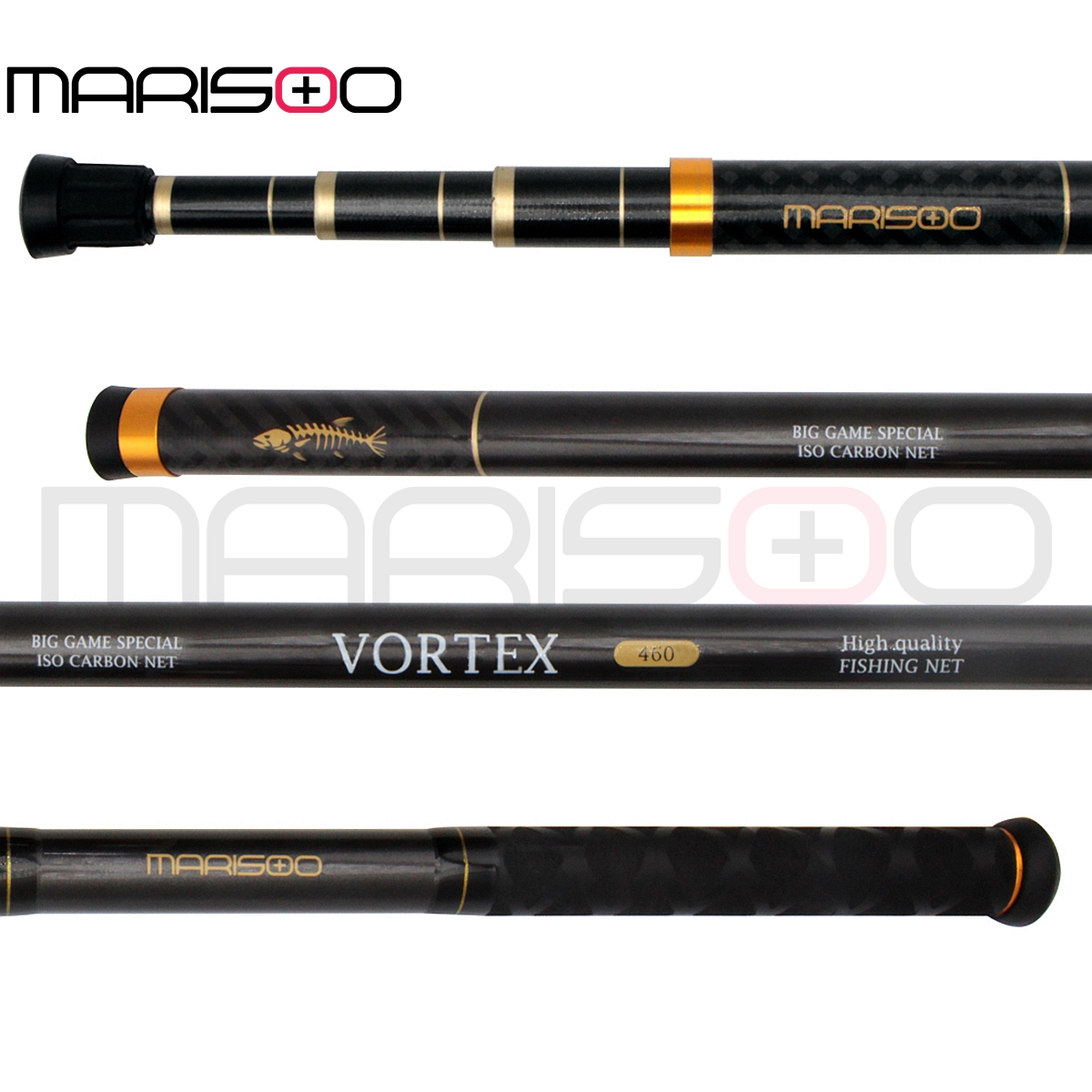 MARISOO VORTEX Teleskopischer  – Fish Net Handle Bewertung und Preis