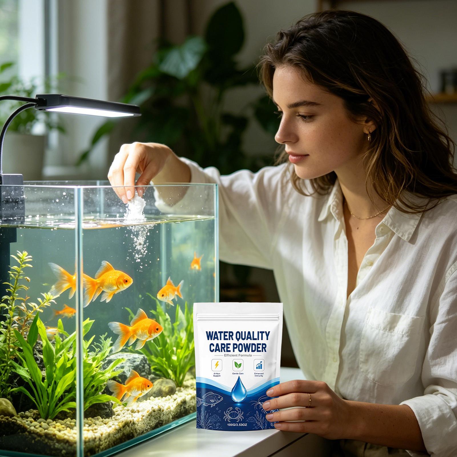100 g Aquarium-Wasserklärer-Pu – Aquarium Fish Care Bewertung und Preis