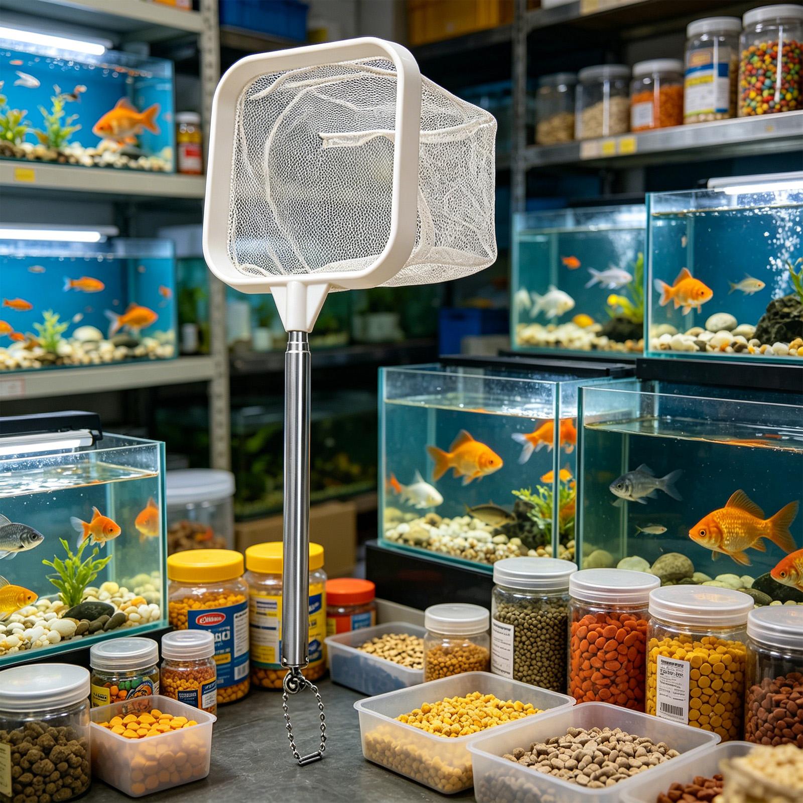 Ausziehbarer Langstiel-Feinmas – Fish Net Handle Bewertung und Preis