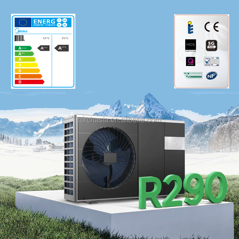 2026Midea R290 Elektrische Wär – Air Pump Silent Bewertung und Preis