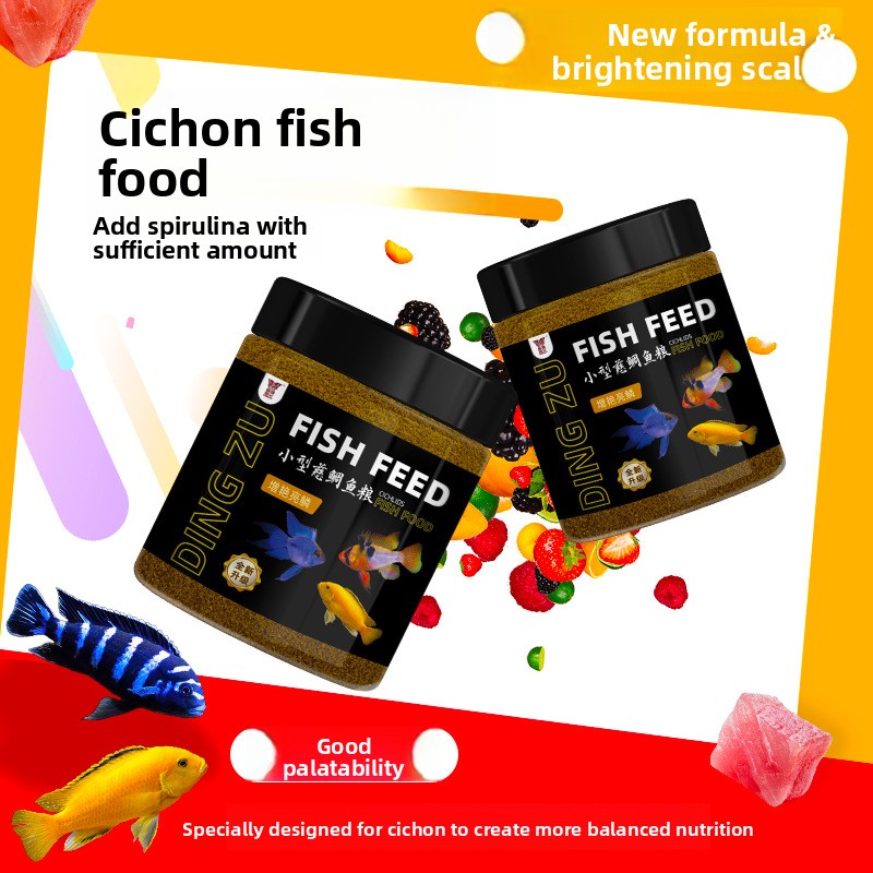 DINGZU Cichlid-Fischfutterform – Fish Food Flake Bewertung und Preis